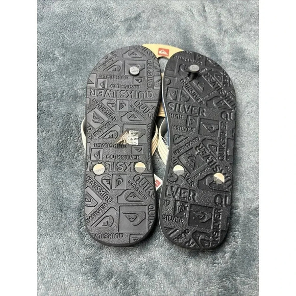 Quiksilver Haleiwa Men's Flip Flops Bwt Sandal Size 8 - Picture 13 of 16